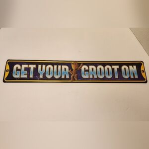 Marvel Guardians of the Galaxy Metal Sign